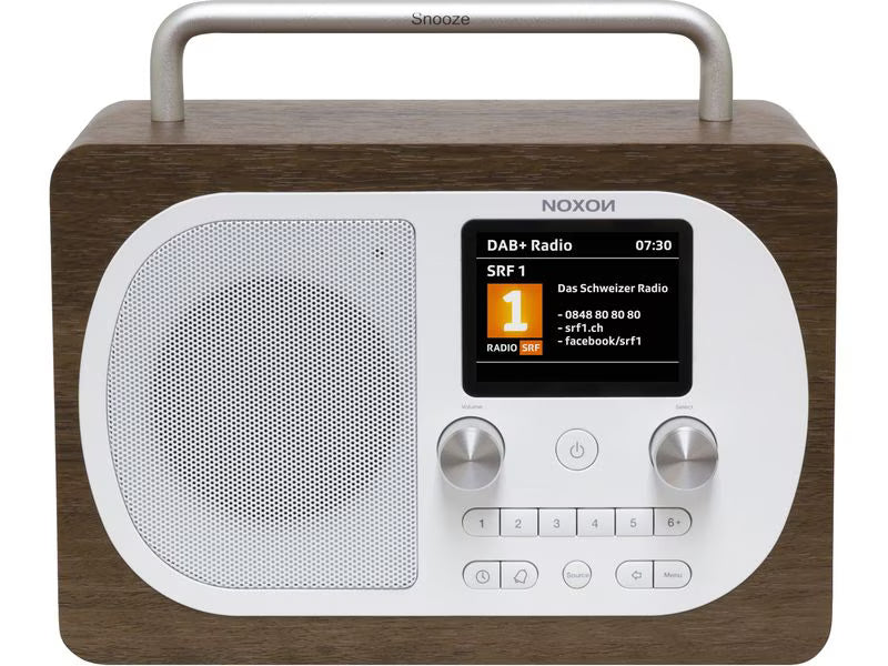 Noxon DAB+ Radio Walnuss