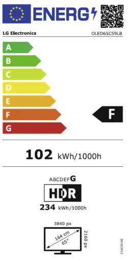 LG TV OLED65C59LB.AVS