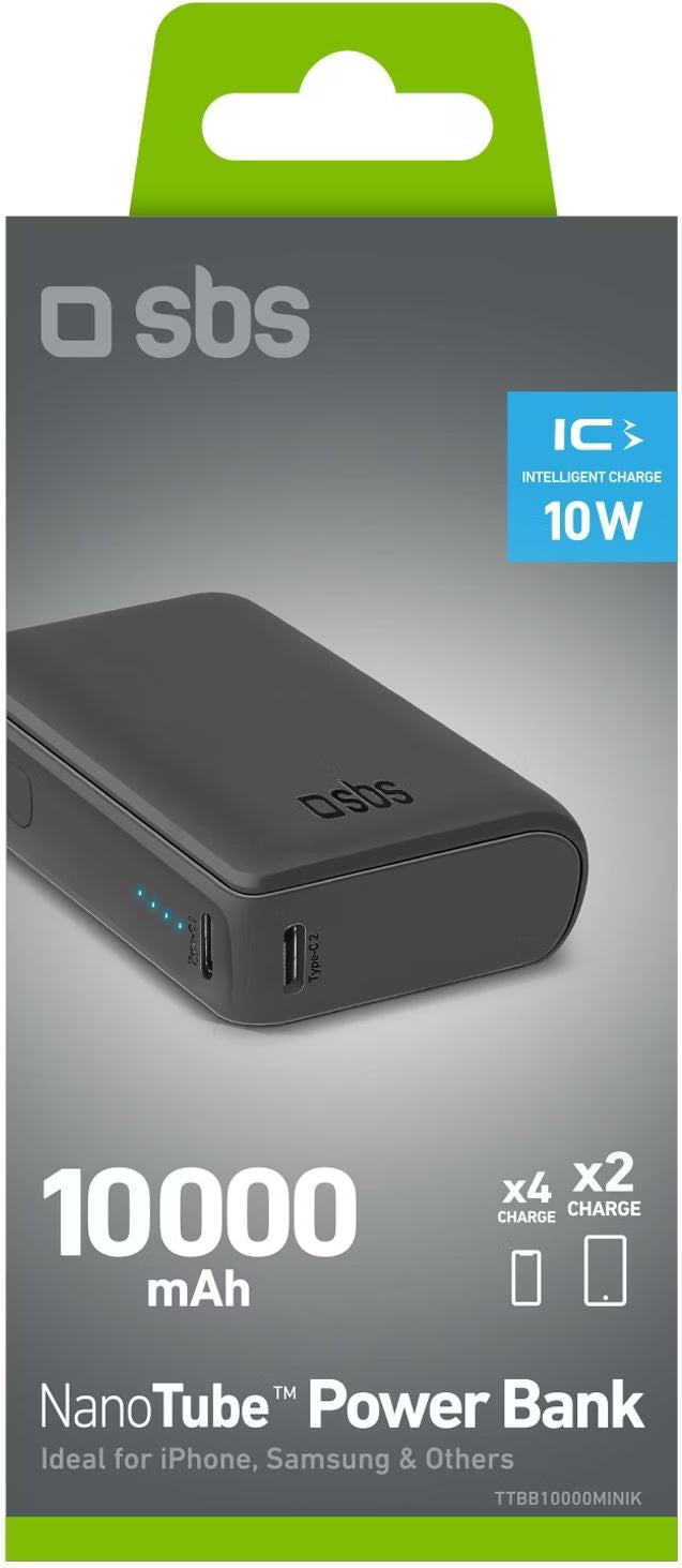 SBS Power Bank 10000 NanoTube