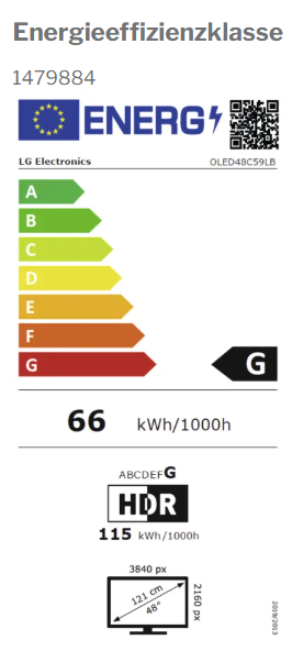 LG TV OLED48C59LB.AVS  6Jahre Garantie