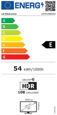 LG TV LED 50MRGB88B9B.AVS